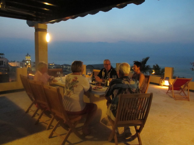Cocktails at night